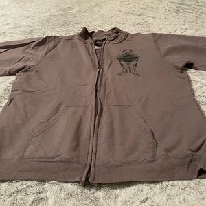 Harley Davidson zip up sweatshirt – L